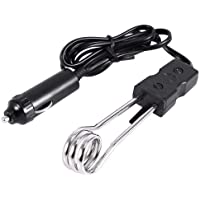 Calentador de inmersión - Calentador de agua for automóvil Mini coche eléctrico portátil Calentador de inmersión en agua…
